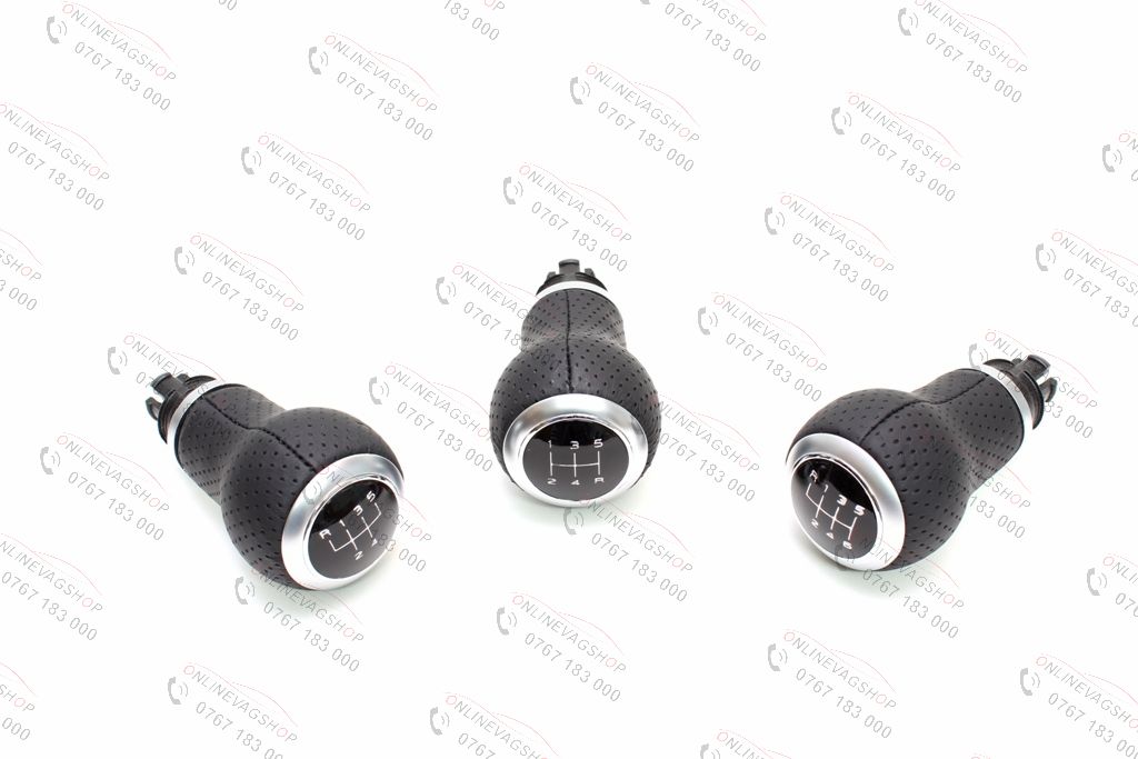 Nuca piele perforata S-line pt Audi A4 B8/A5/A6/Q5 in 5-6 viteze