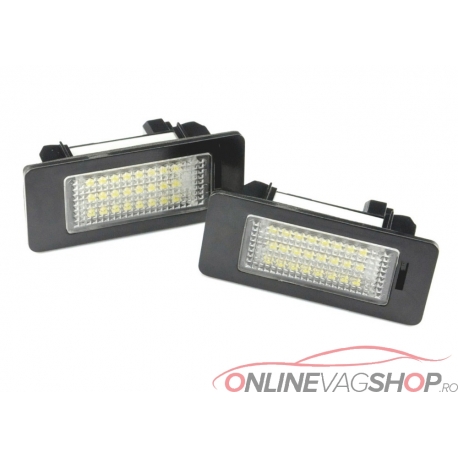 Set Lampi Led numar BMW E39, E60, E61, E70, E71, E90, E91, E92, E93