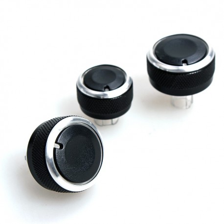 Set 3 butoane comanda Aer conditionat / Clima VW Golf 5, Golf 6, Passat B6, Touran