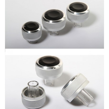 Set 3 butoane comanda Aer conditionat / Clima VW Golf 5, Golf 6, Passat B6, Touran