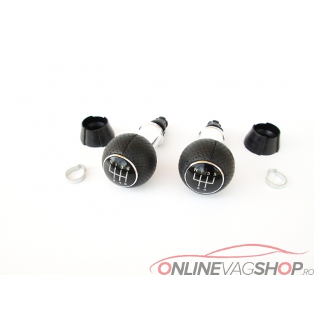 Nuca schimbator piele perforata model Audi S-Line in 5/6viteze 