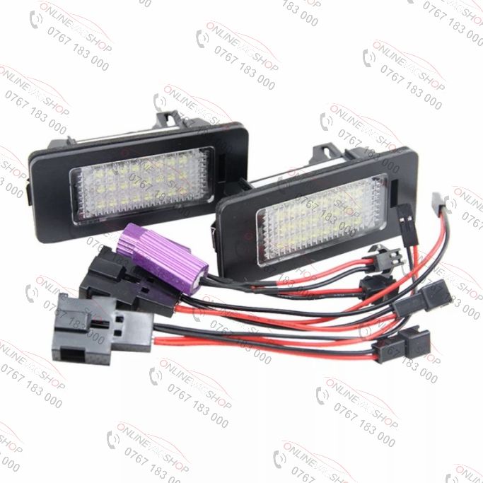 Set Lampi Led numar pt Audi Q5, A4, A5, S5, TT