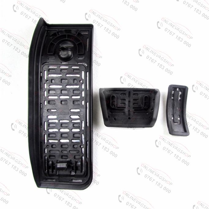 Set pedale inox + footrest transmisie manuala sau automata Audi A4 B9, A5 