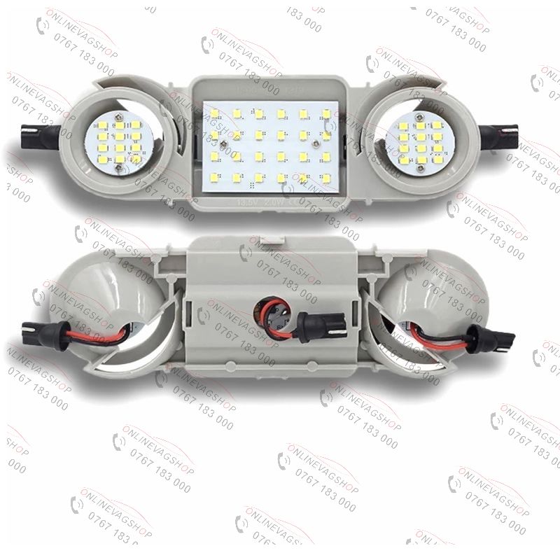 Led interior plafoniera fata + spate Passat B6 B7 CC Golf 5 Octavia 2