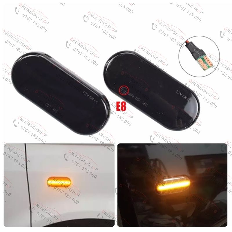 Lampi semnalizare dinamica aripa Dacia,Renault,Nissan,Opel,Smart