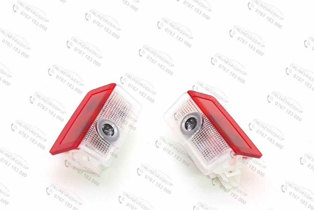 Set 2 lampi dedicate cu logo Mercedes A-class, B-class, C-class, E-class