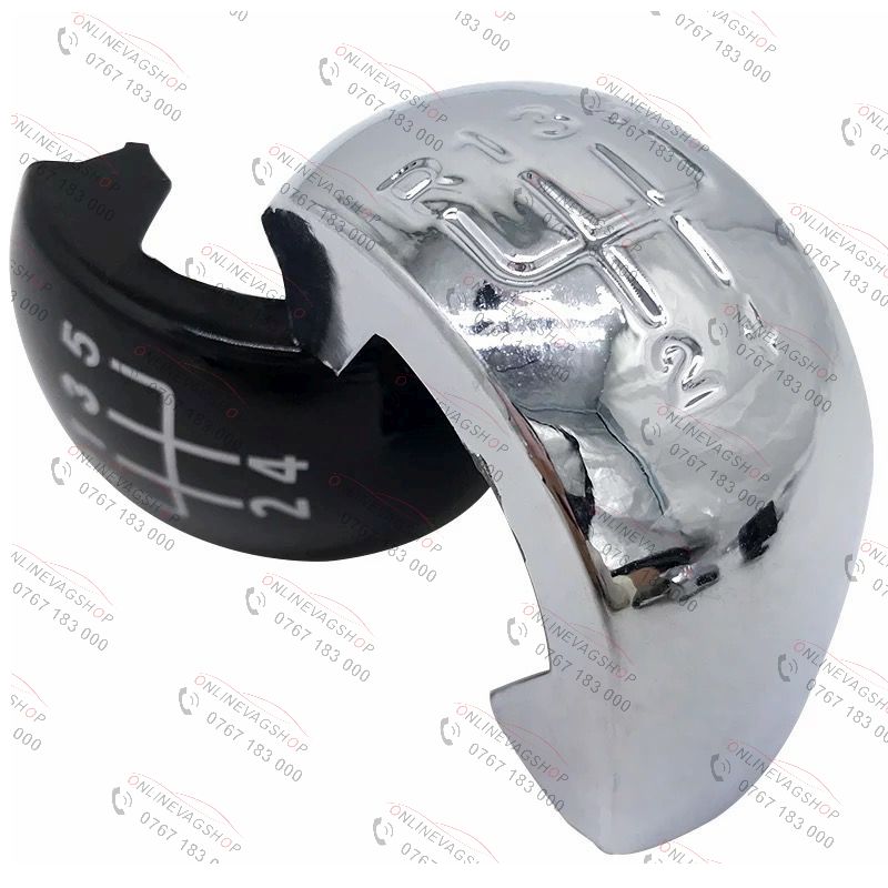 Capac schimbator cromat sau negru cu 5 sau 6 viteze skoda octavia 2