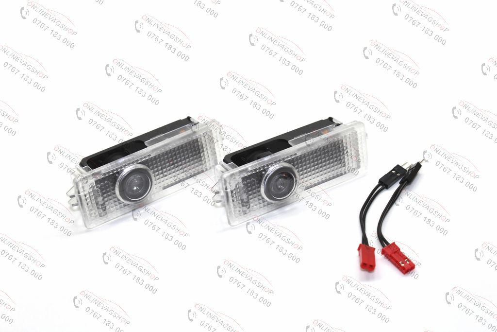 Lampi dedicate cu logo BMW pentru portiere BMW E90 E60 F10 F15 F30, F34, F32, E70