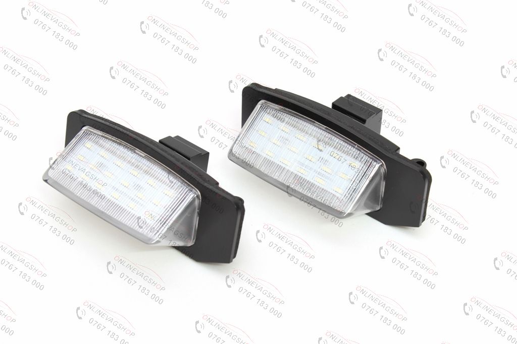 Set lampi LED numar Mitsubishi Lancer Sportback, Outlander