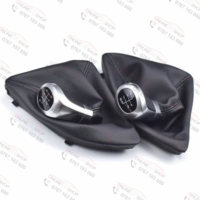 Manson + nuca schimbator piele 5-6 viteze BMW seria 1 E81 E87 X1 E84
